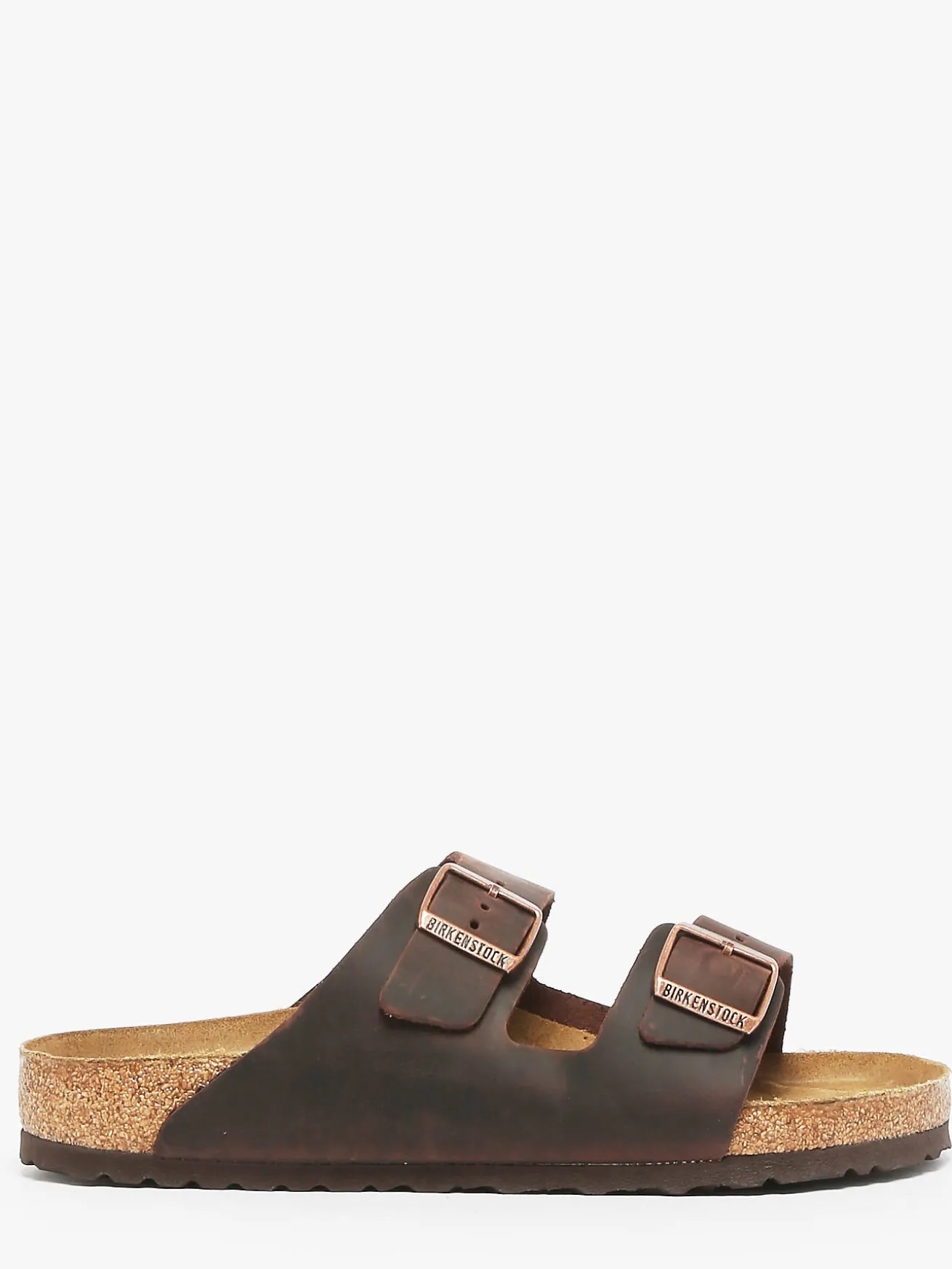Mules Arizona LEOI Habana en cuir BIRKENSTOCK