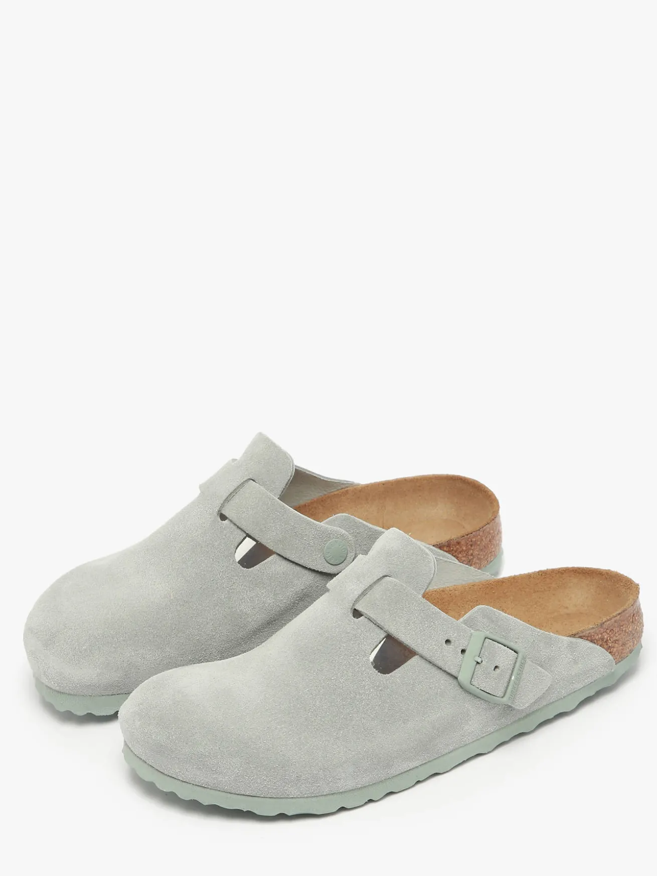 Mules Boston en cuir BIRKENSTOCK