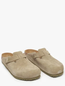 Mules Boston Suede en cuir BIRKENSTOCK