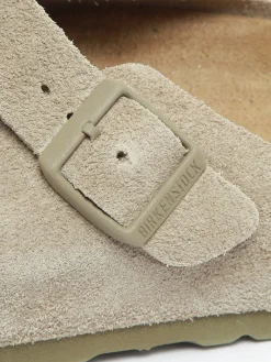 Mules Boston Suede en cuir BIRKENSTOCK