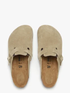 Mules Boston Suede en cuir BIRKENSTOCK