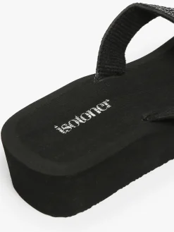 Nu-pieds à talon ISOTONER