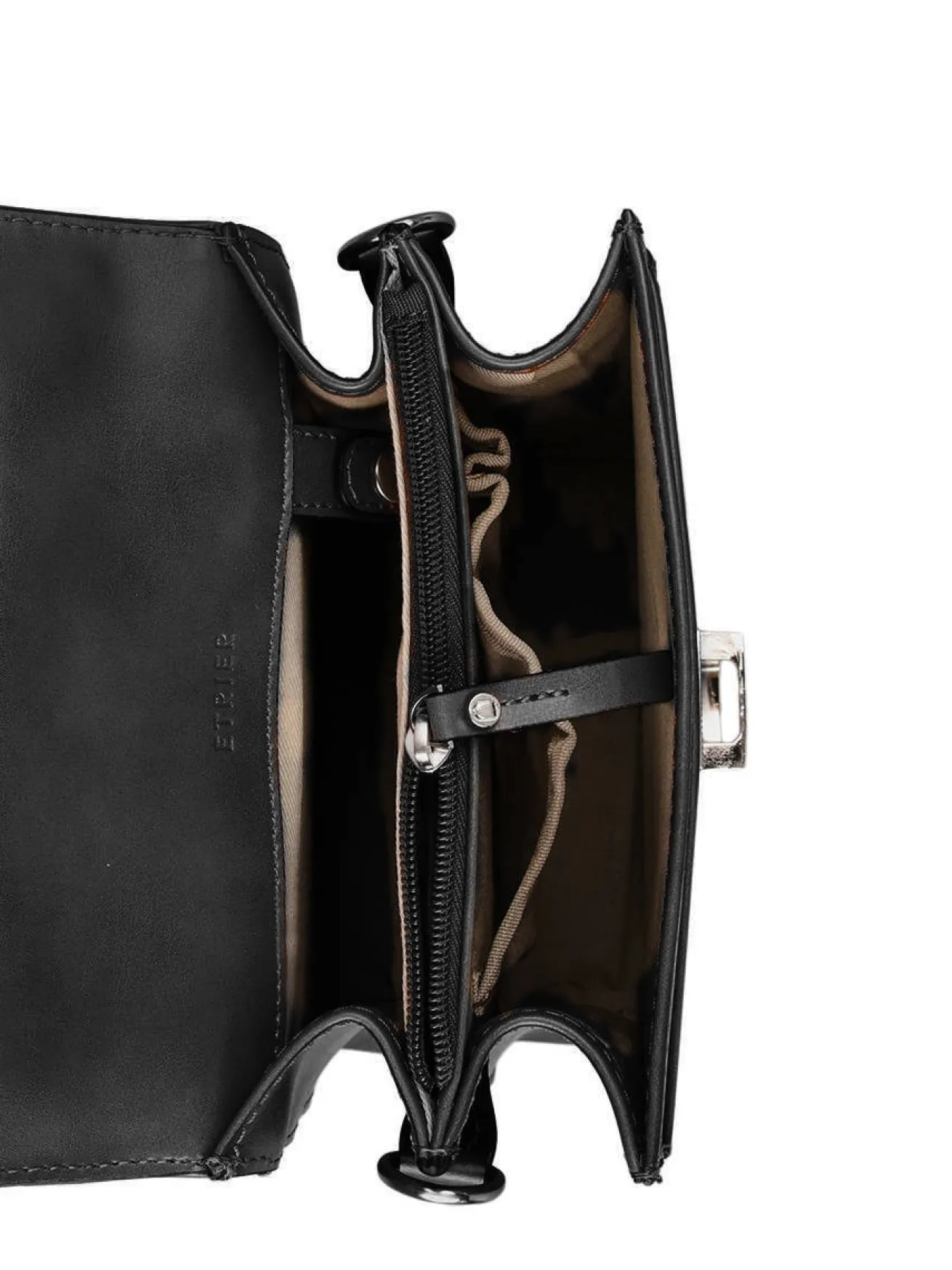 Pochette homme Crosta 2 compartiments cuir ETRIER
