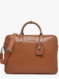 Porte documents Flandres (main) 1 compartiment + PC 17" cuir ETRIER