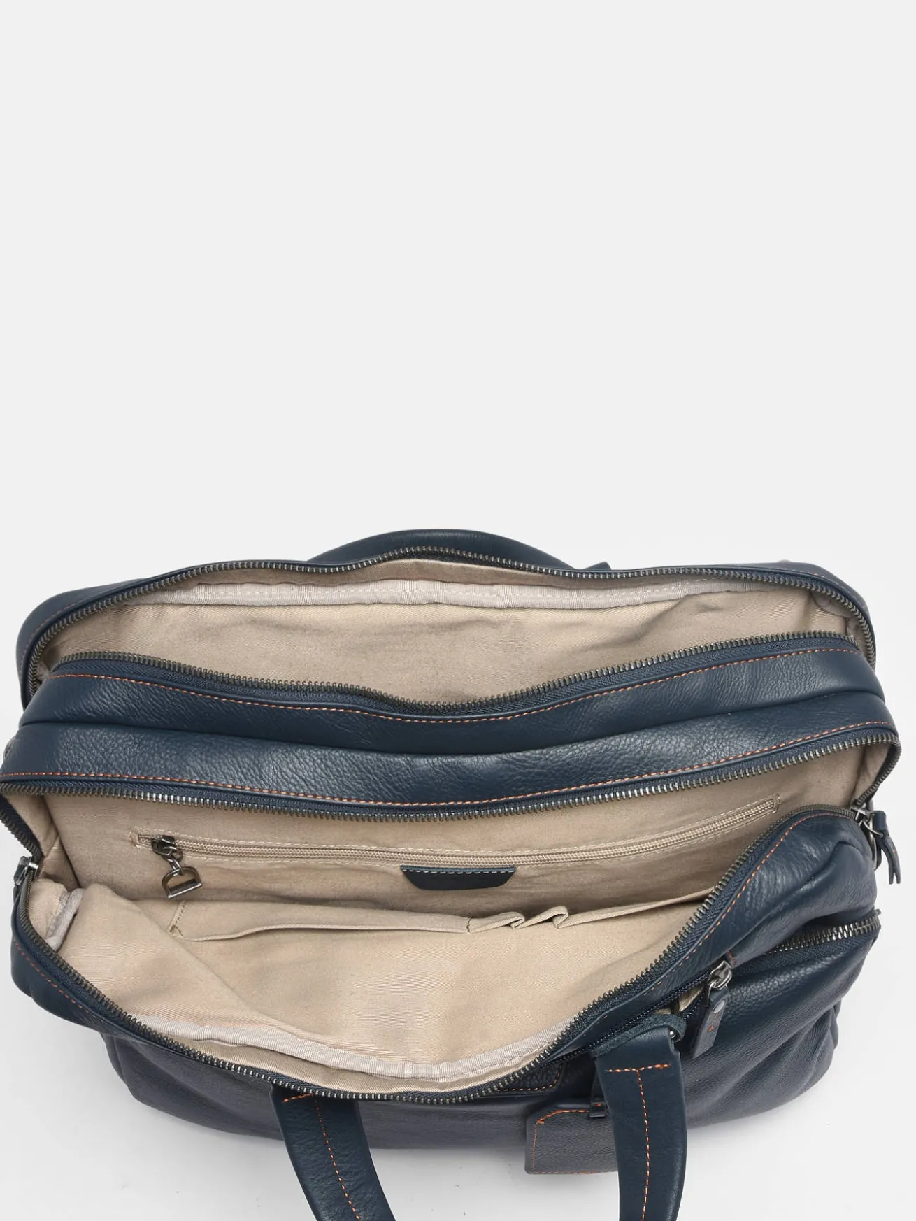 Porte documents (main) et sac à dos Foulonné cuir ETRIER