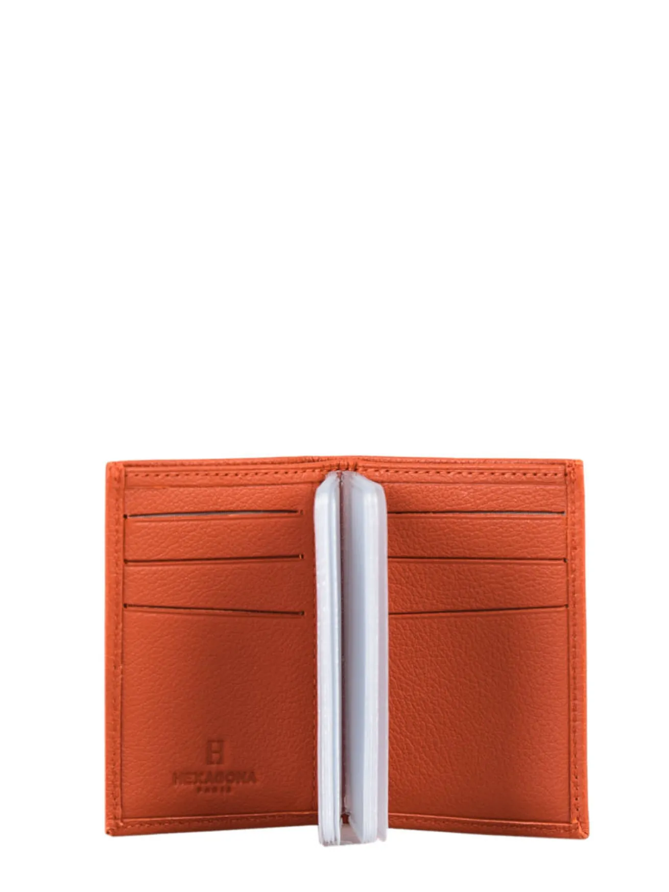 Porte-cartes cuir HEXAGONA