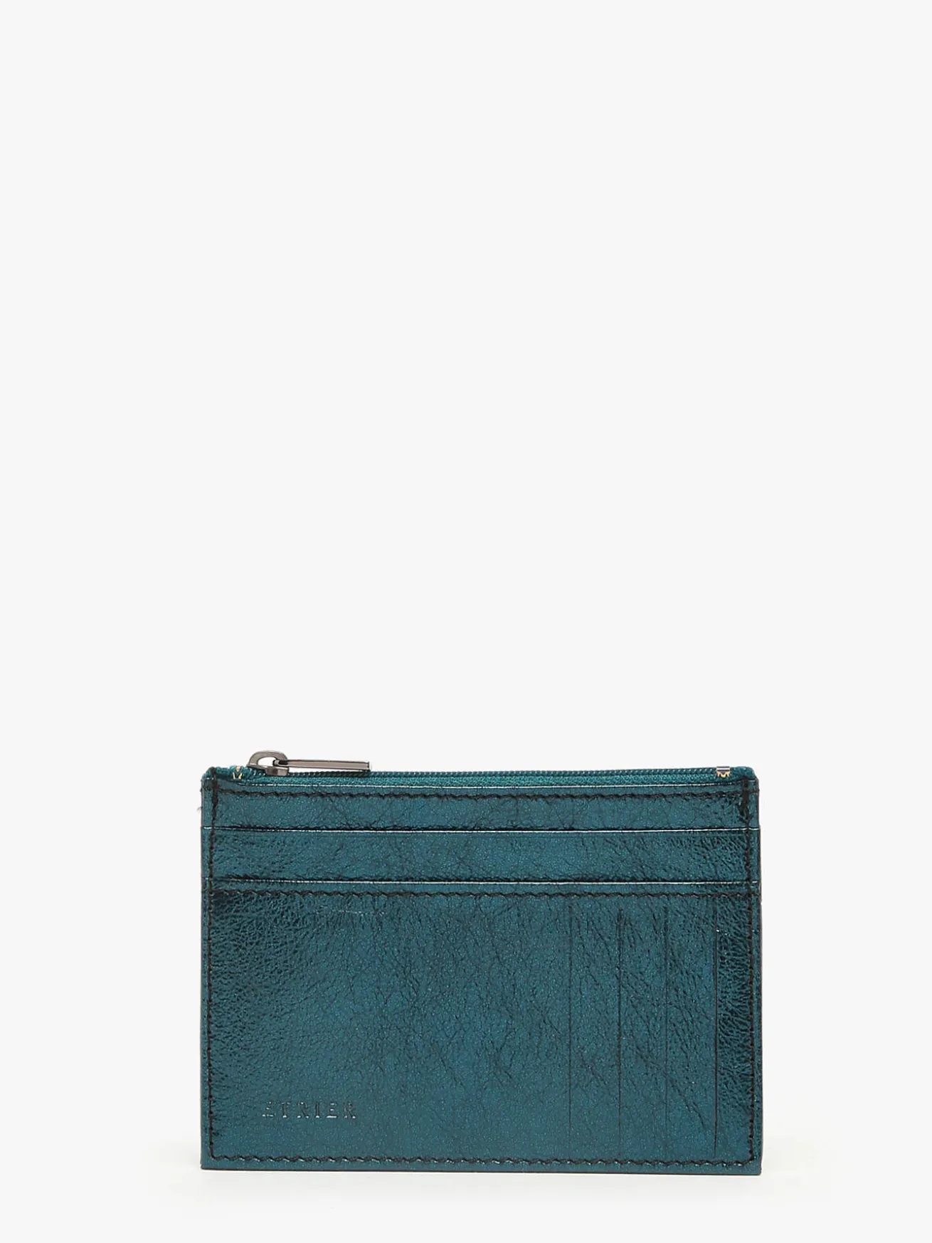 Porte-cartes Etincelle irisée cuir ETRIER