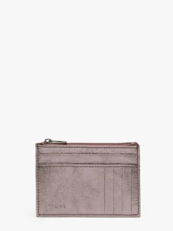 Porte-cartes Etincelle irisée cuir ETRIER
