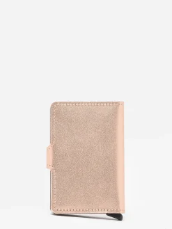 Porte-cartes Metallic cuir SECRID
