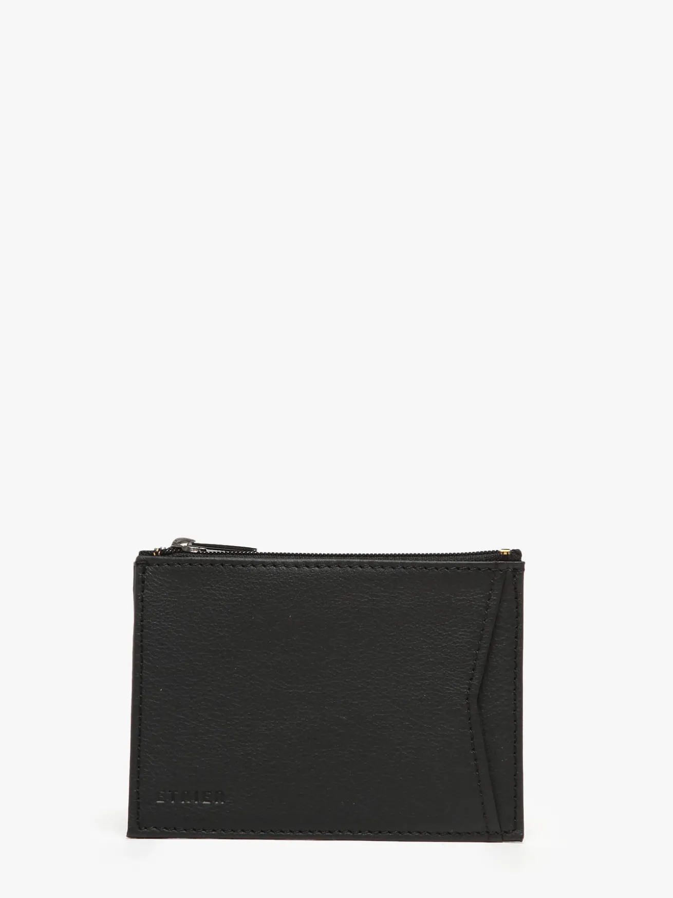 Porte-cartes porte-monnaie Cadence cuir ETRIER