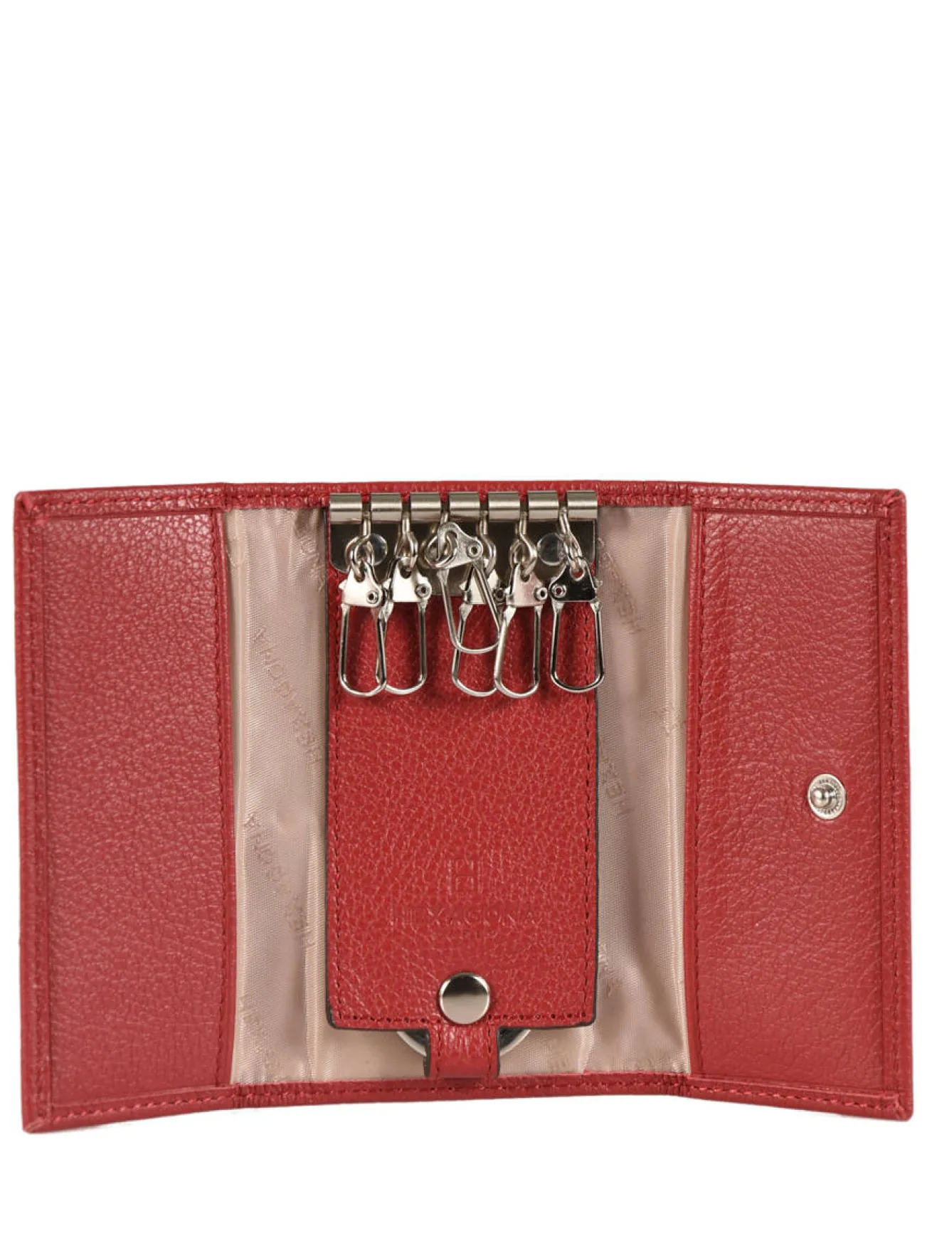 Porte-clefs cuir HEXAGONA