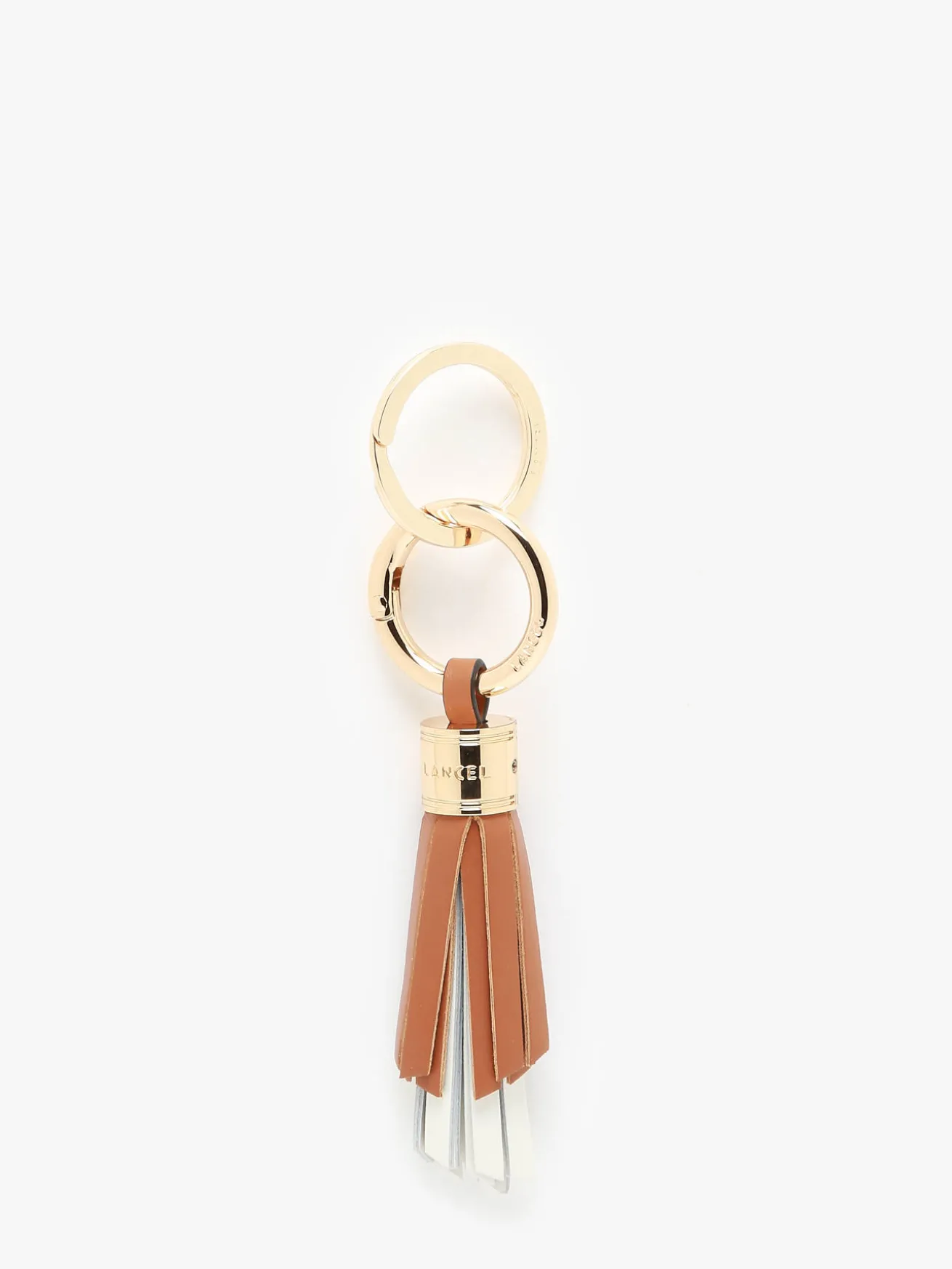Porte-clefs cuir LANCEL