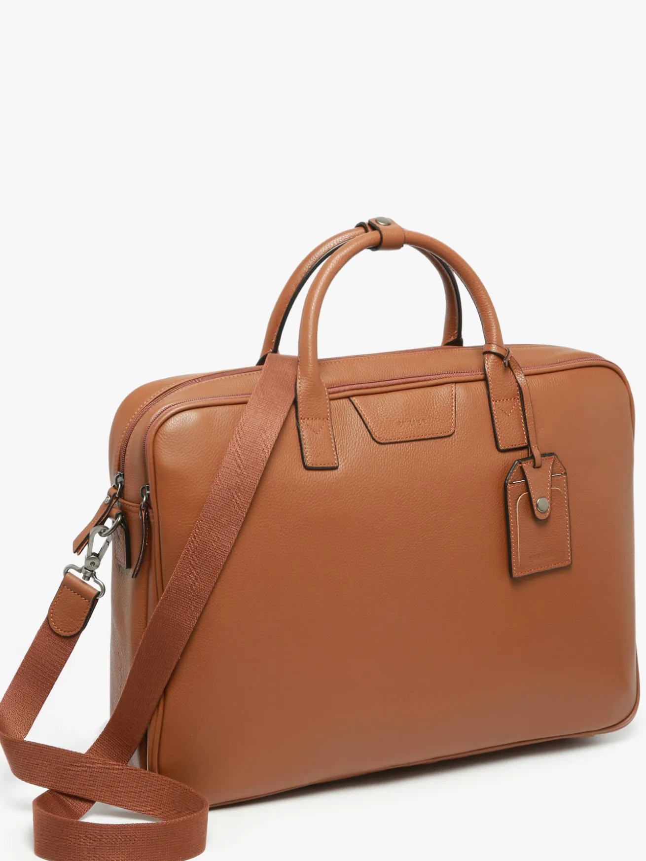 Porte-documents Flandres 2 compartiments + PC 17'' cuir ETRIER