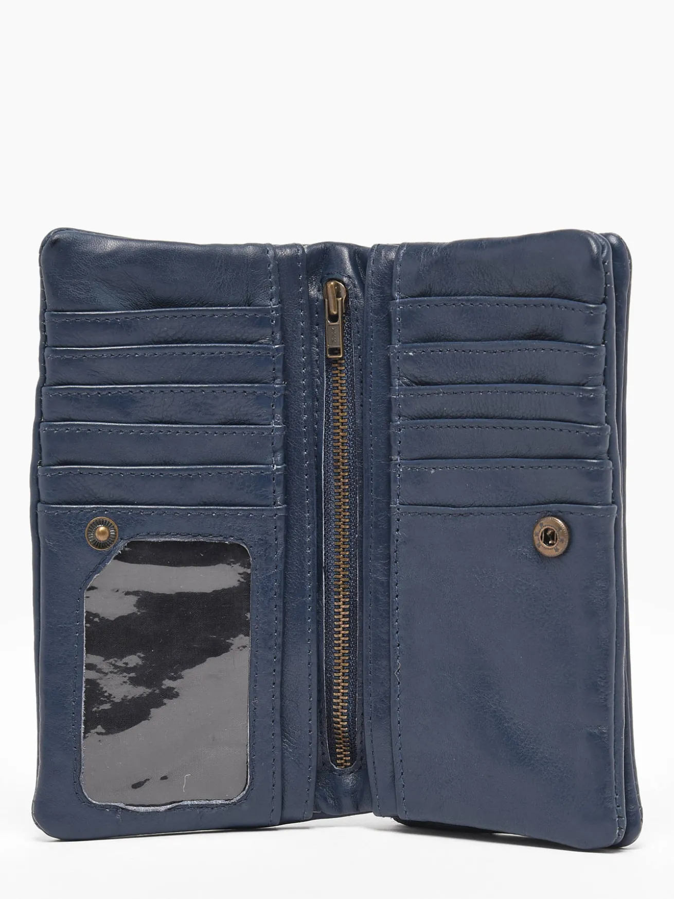 Portefeuille Cow cuir BASILIC PEPPER