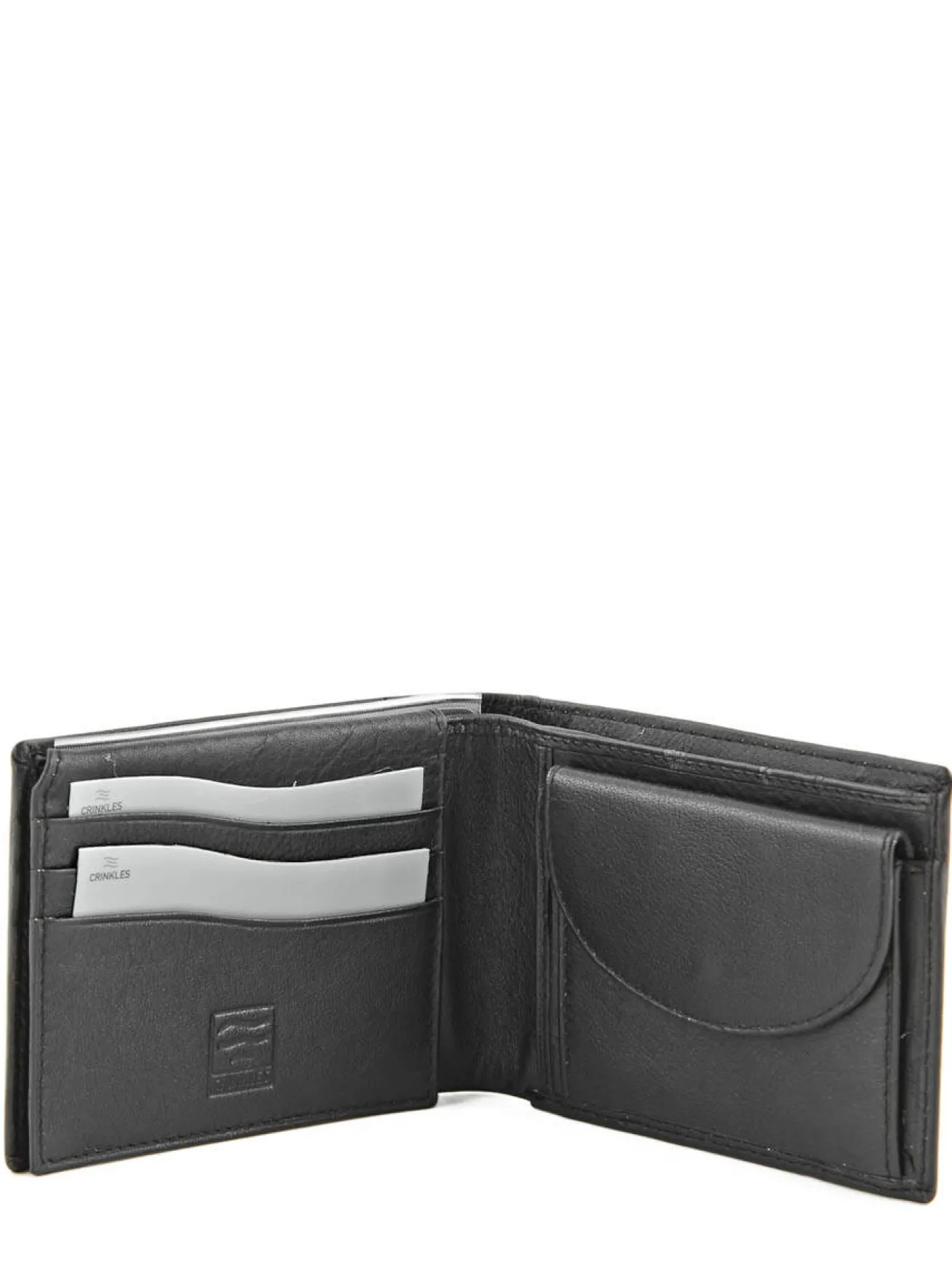 Portefeuille cuir CRINKLES