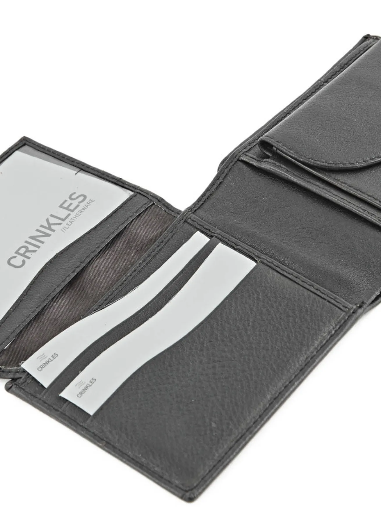 Portefeuille cuir CRINKLES
