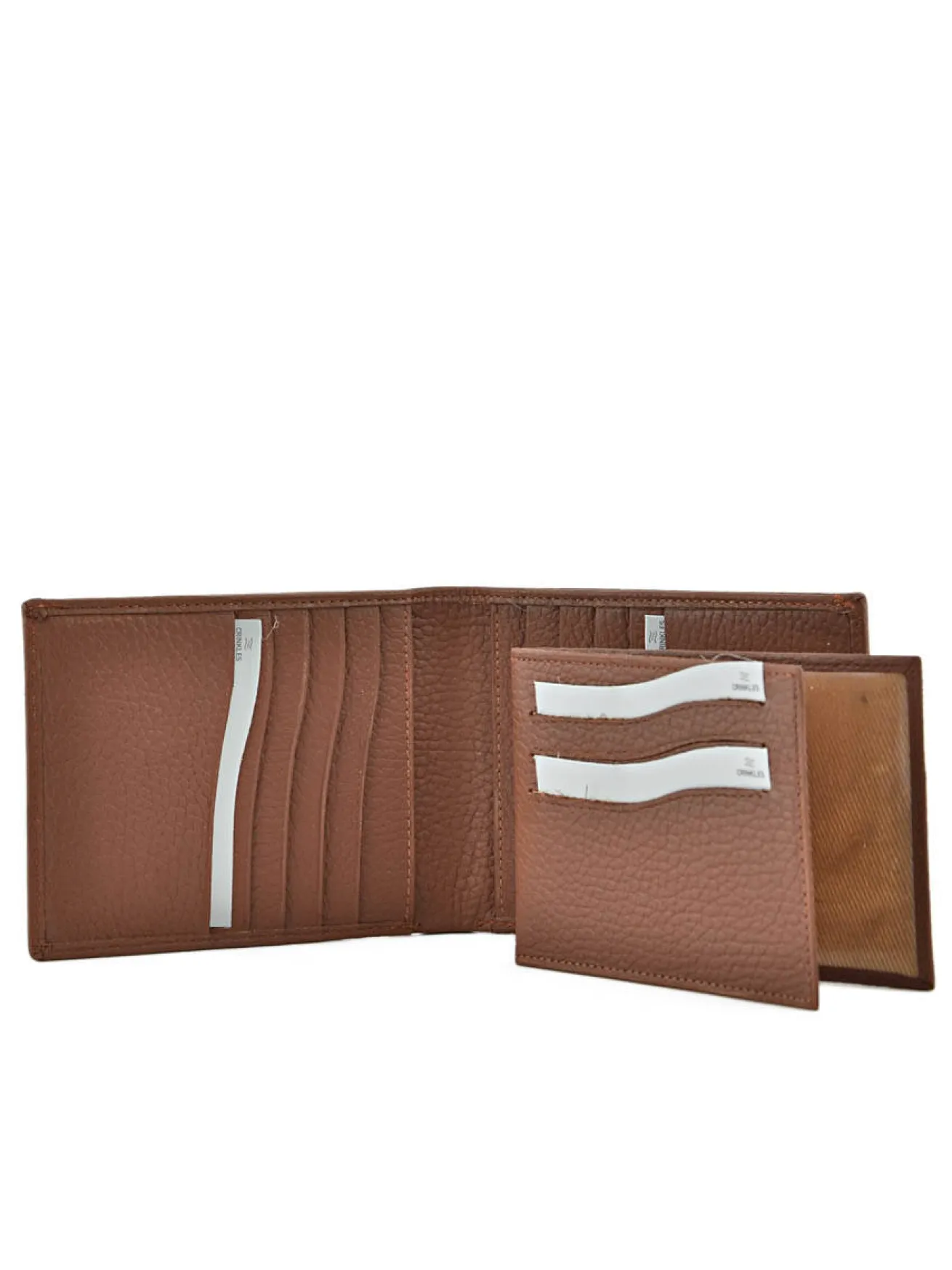 Portefeuille cuir CRINKLES