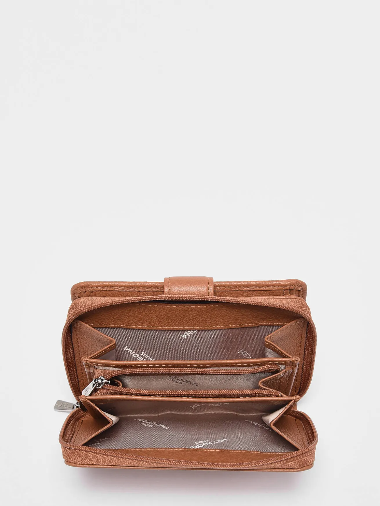 Portefeuille cuir HEXAGONA