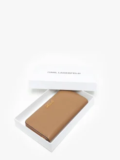 Portefeuille cuir KARL LAGERFELD
