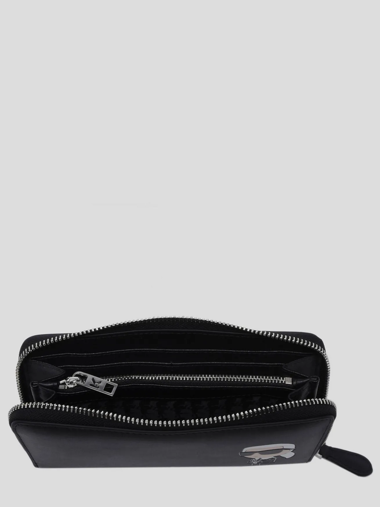 Portefeuille K Ikonik 2.0 cuir KARL LAGERFELD