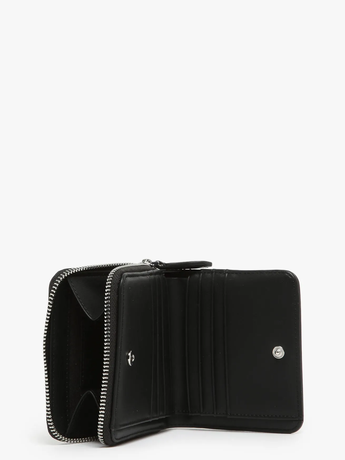 Portefeuille K/Ikonik Perforé cuir KARL LAGERFELD