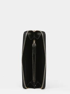 Portefeuille K/Signature cuir KARL LAGERFELD