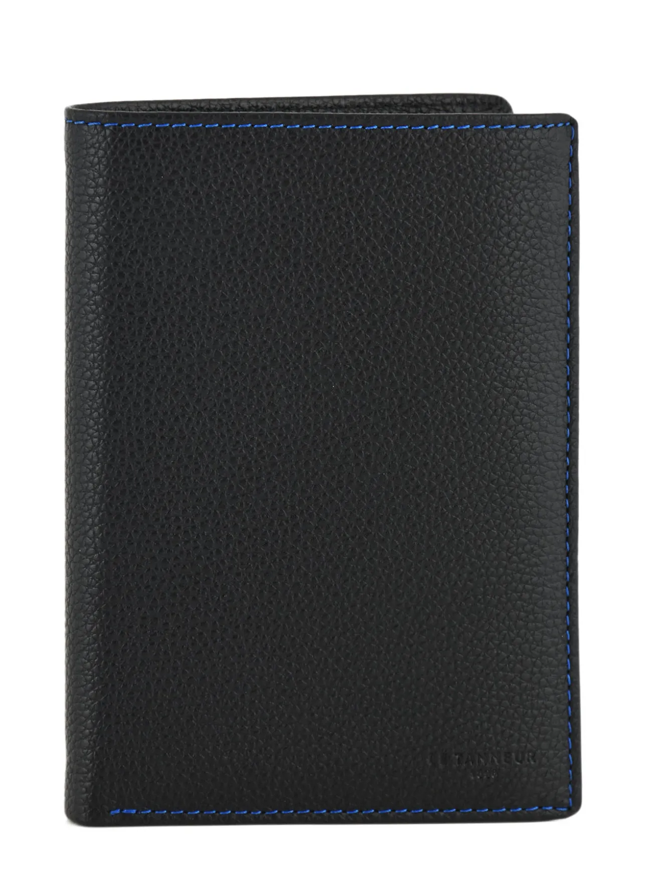 Portefeuille L vertical zippé Charles cuir LE TANNEUR