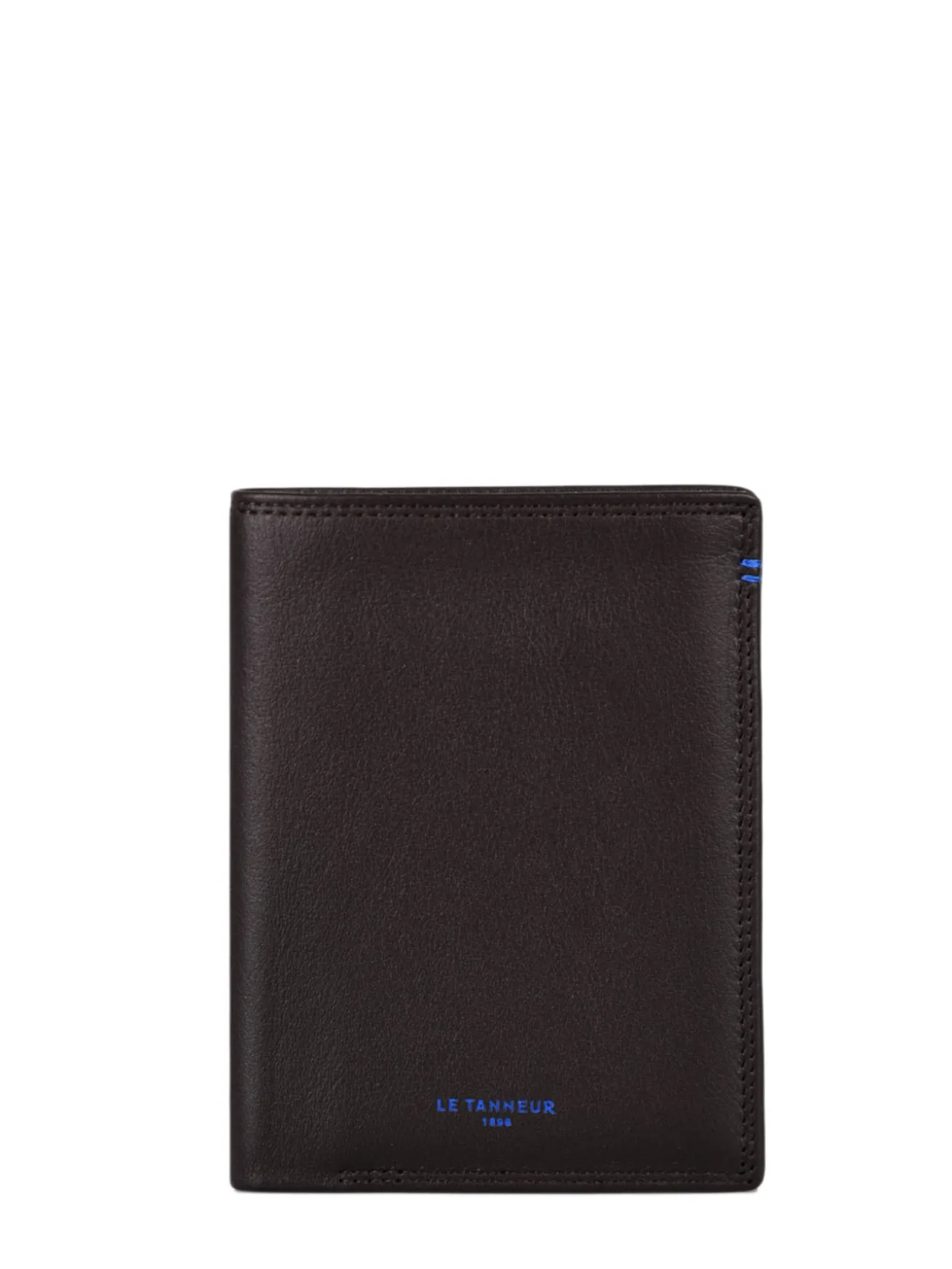 Portefeuille M vertical zippé Martin cuir LE TANNEUR