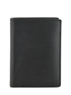 Portefeuille M vertical zippé Charles cuir LE TANNEUR