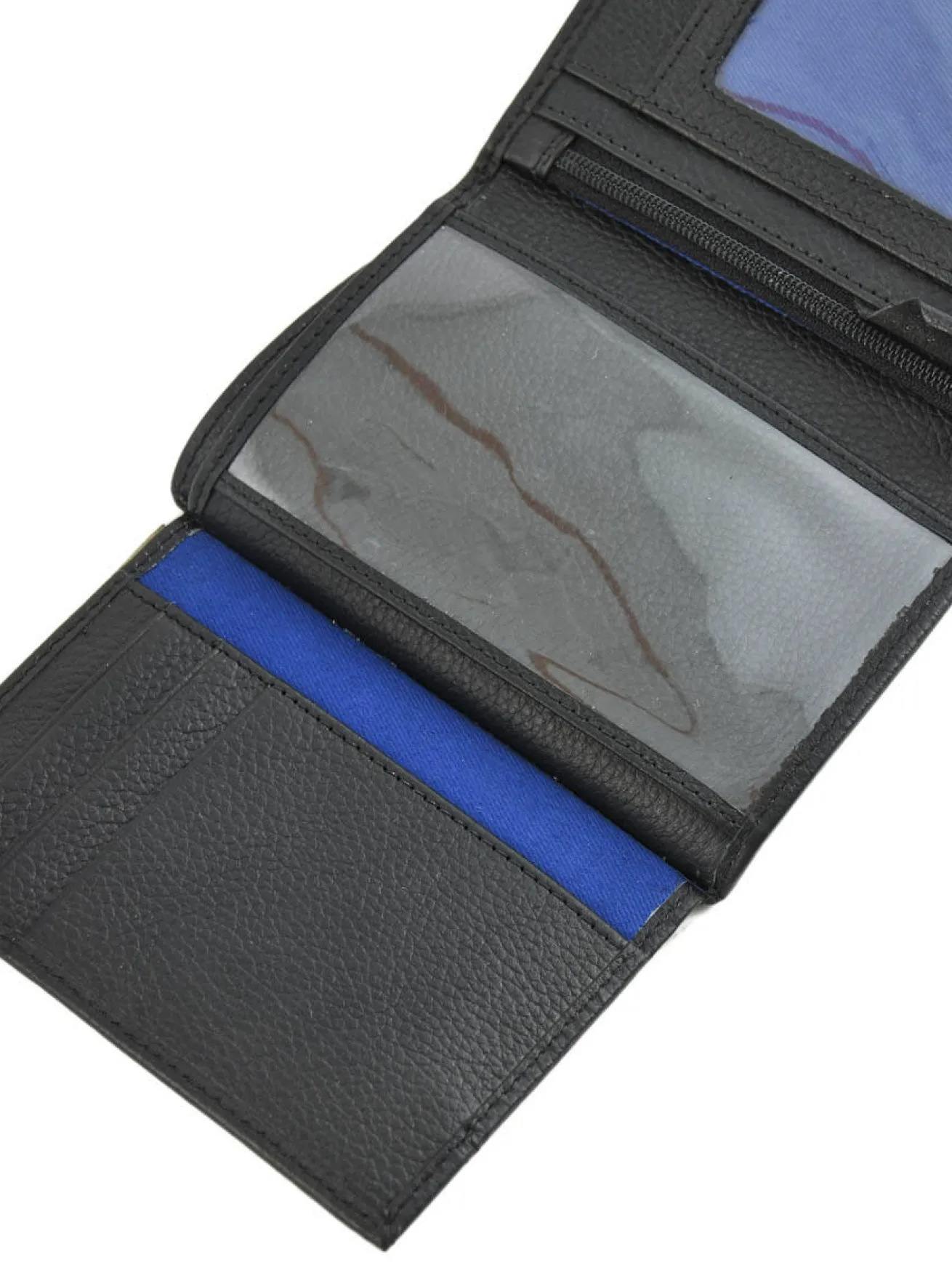 Portefeuille M vertical zippé Charles cuir LE TANNEUR