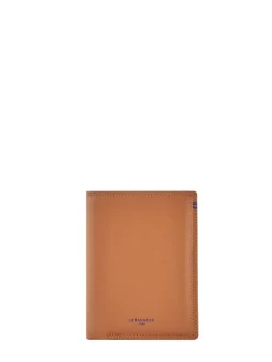 Portefeuille M vertical zippé Martin cuir LE TANNEUR