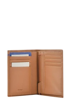 Portefeuille M vertical zippé Martin cuir LE TANNEUR