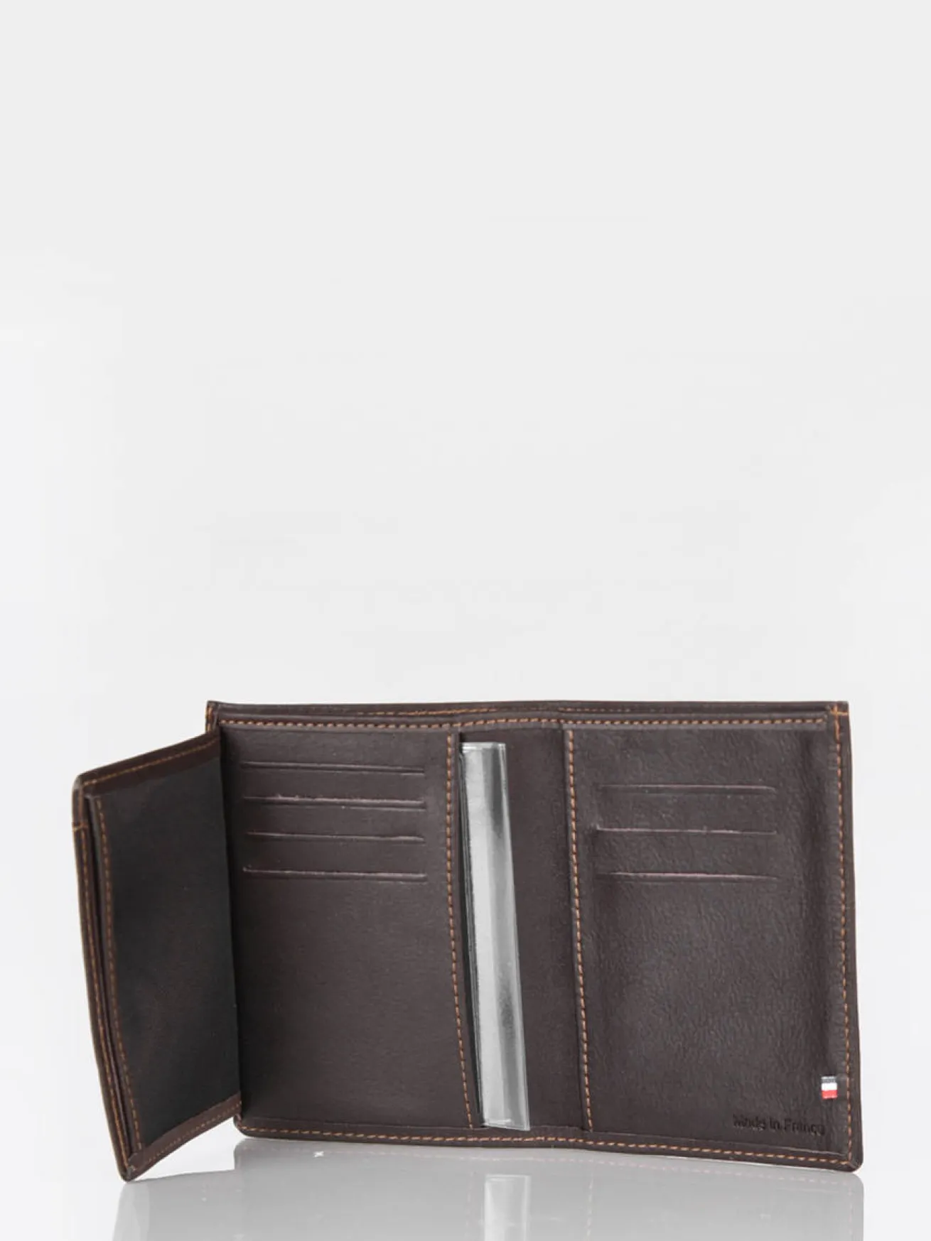 Portefeuille porte-cartes cuir cuir ETRIER