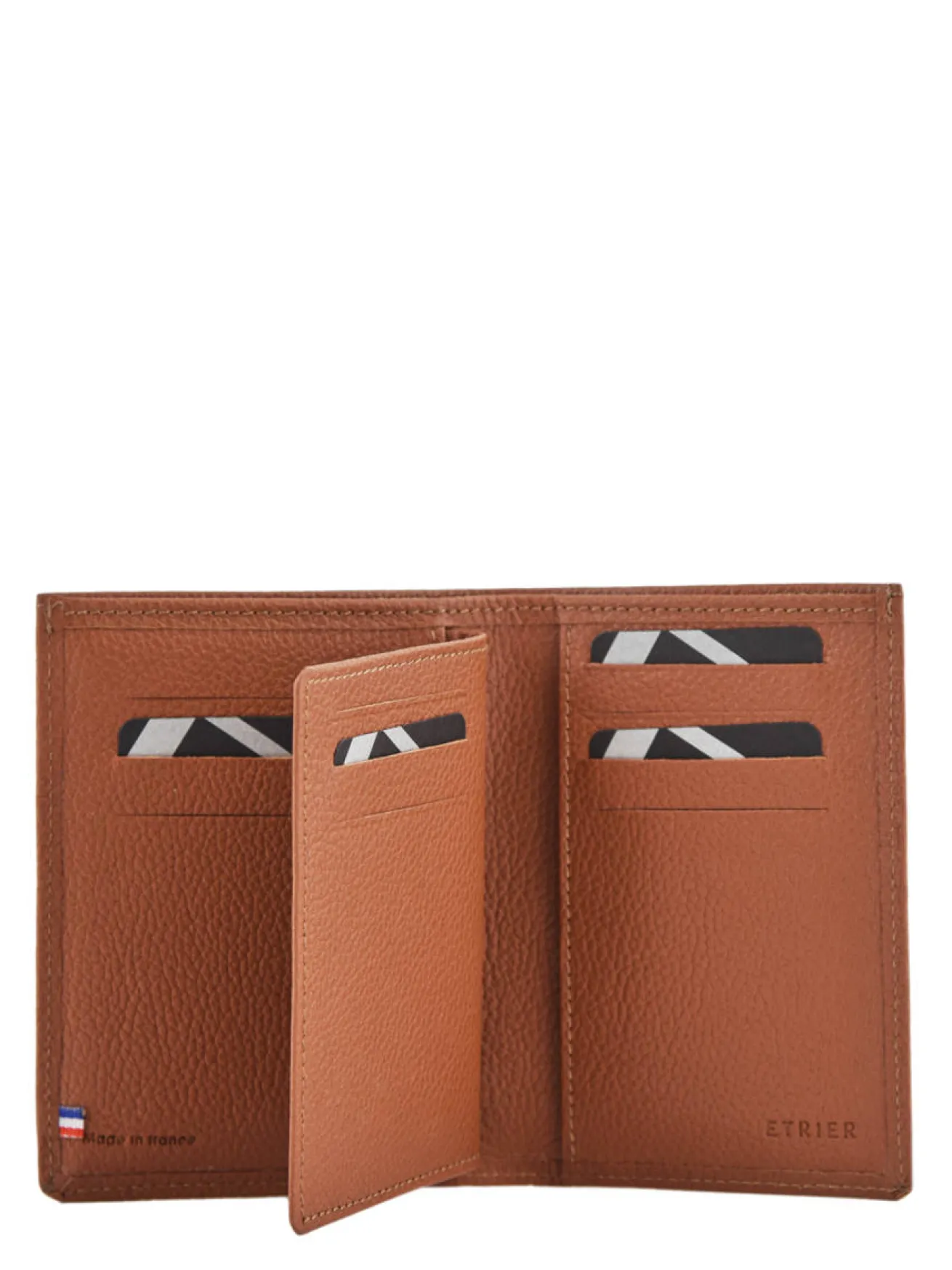 Portefeuille/ Porte-cartes cuir ETRIER
