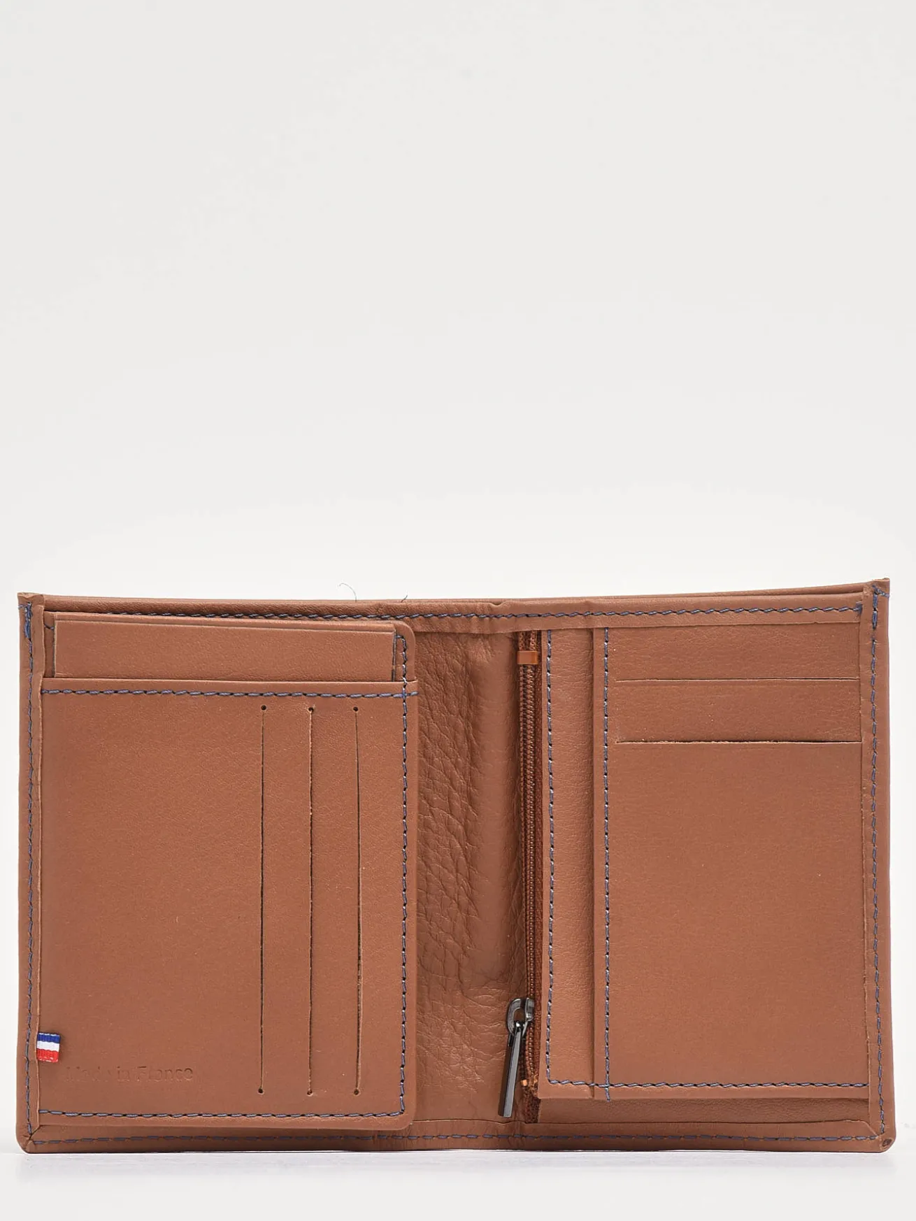 Portefeuille porte-monnaie Paris cuir ETRIER