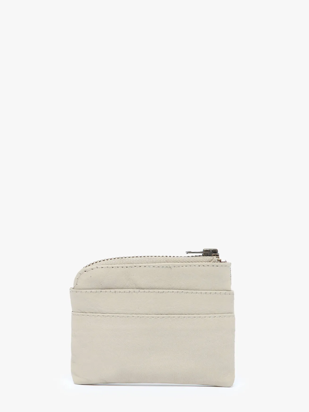 Porte-monnaie cuir BASILIC PEPPER