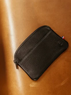 Porte-monnaie cuir Madras ETRIER