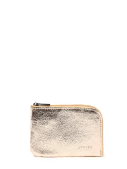 Porte-monnaie Etincelle Irisée cuir ETRIER
