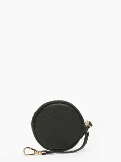Porte-monnaie rond Tradition cuir ETRIER