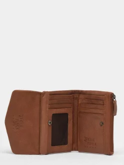 Porte-monnaie Smart cuir BASILIC PEPPER