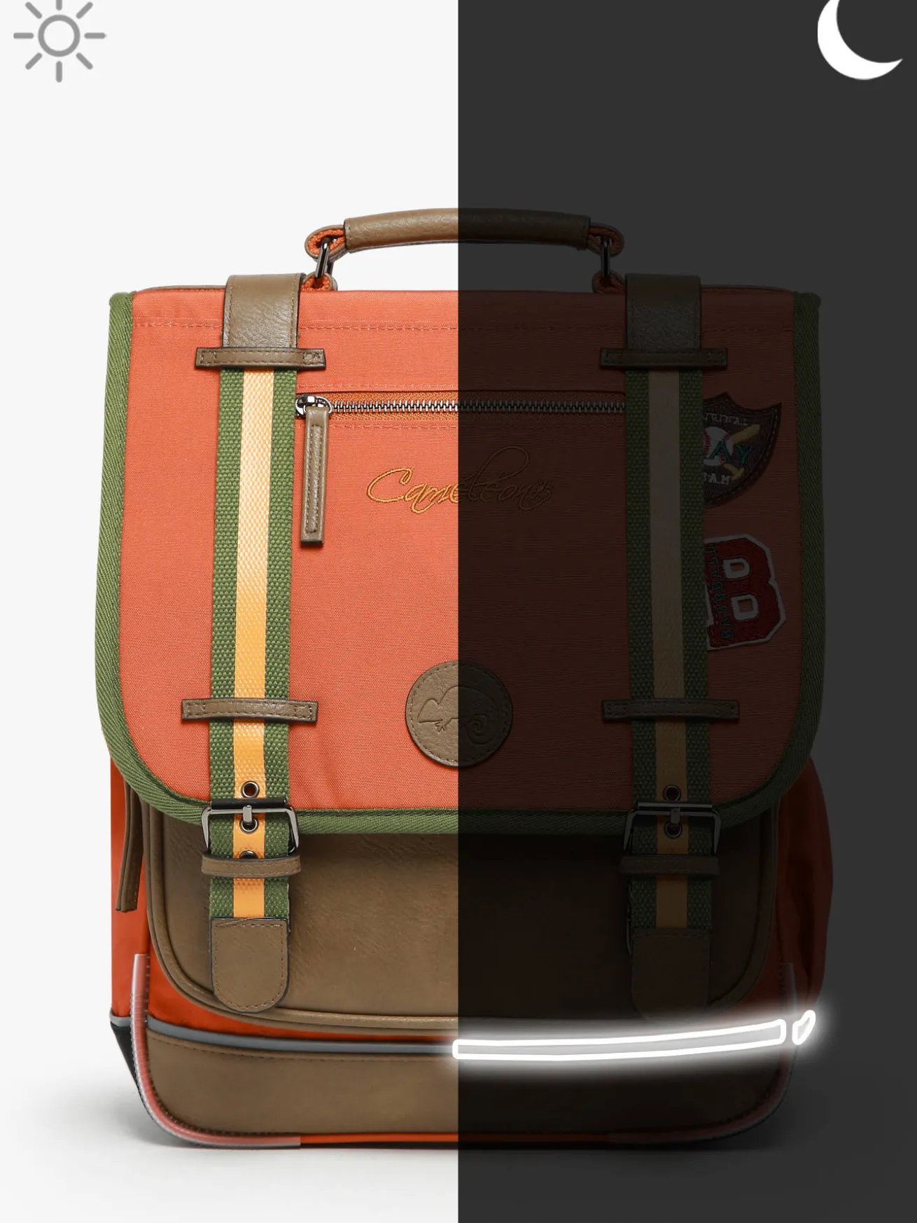 Sac à dos 2 compartiments CAMELEON