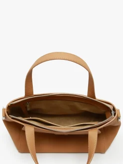Sac à main Cacao cuir NATHAN BAUME