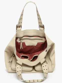 sac à main Cargo cuir BASILIC PEPPER
