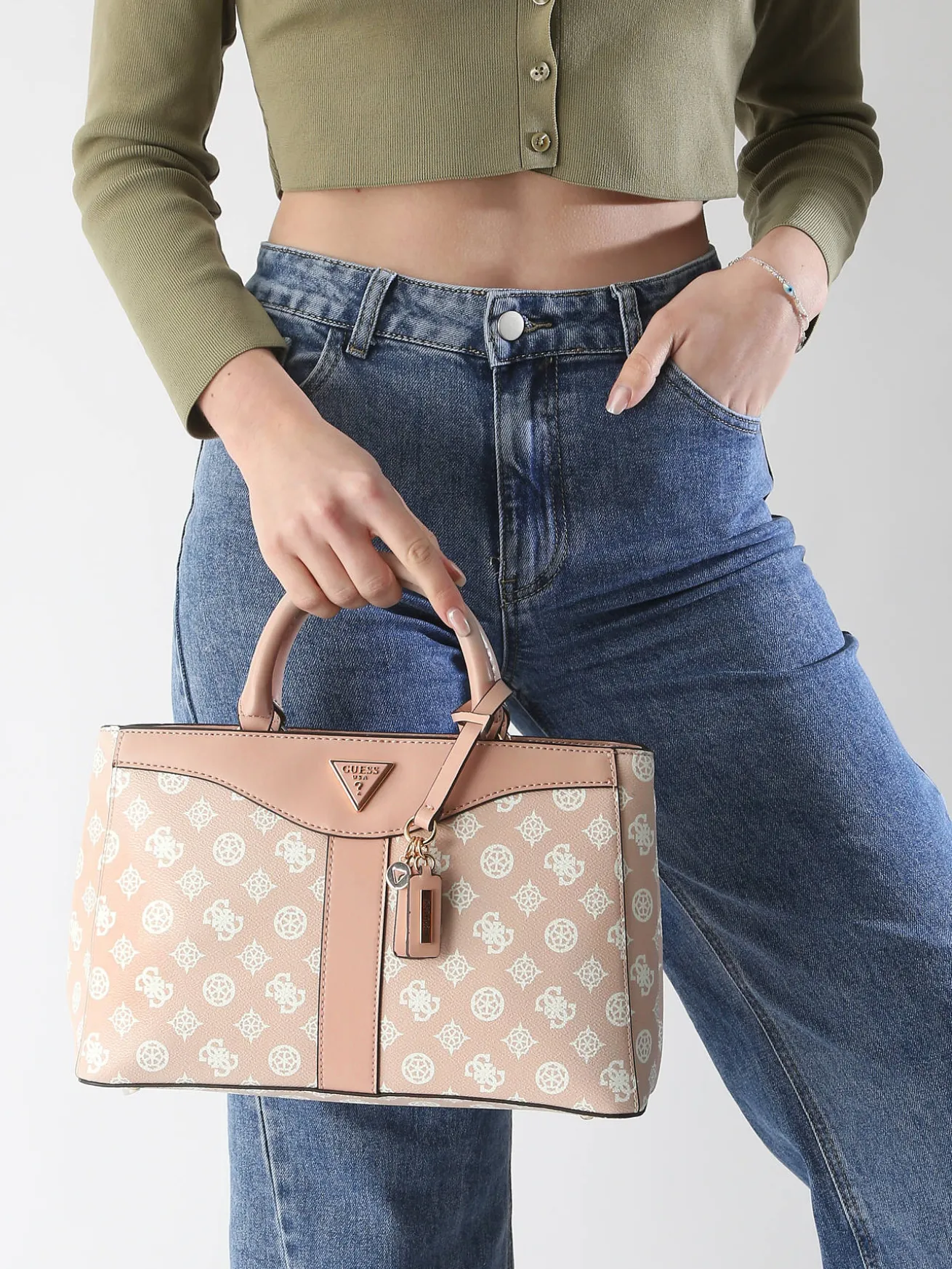 sac à main Izzy polyurethane GUESS