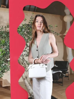 Sac à main S Emilie cuir LE TANNEUR
