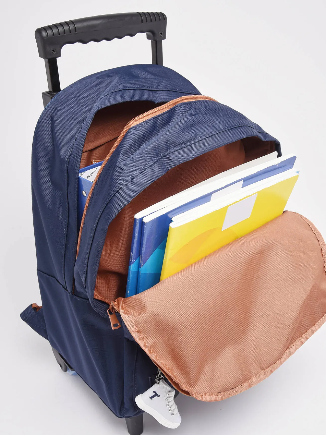 Sac a dos à roulettes 2 compartiments TANN'S