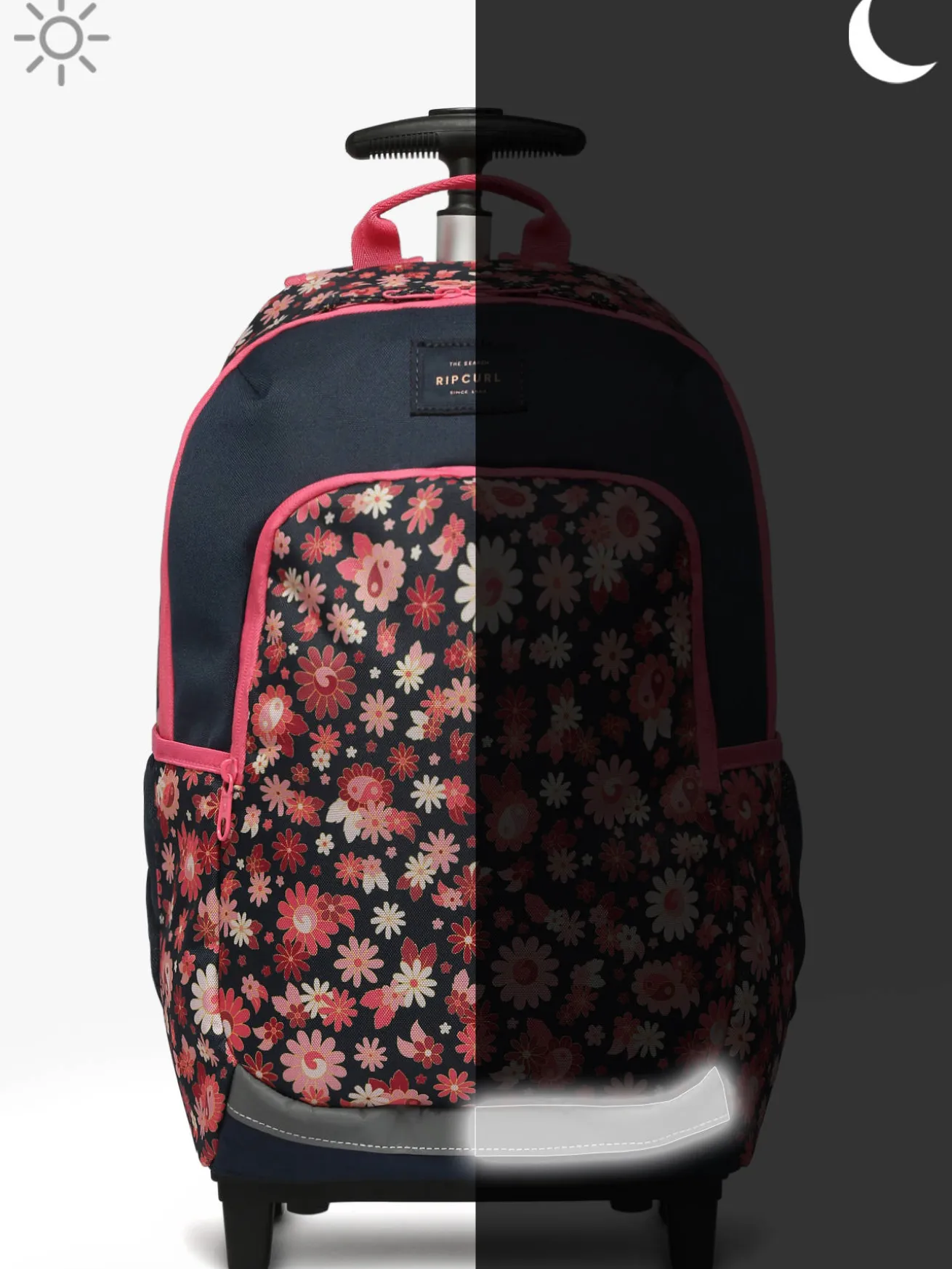 Sac a dos à roulettes 2 compartiments RIP CURL