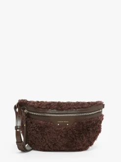 Sac banane Othilia cuir et shearling VANESSA BRUNO