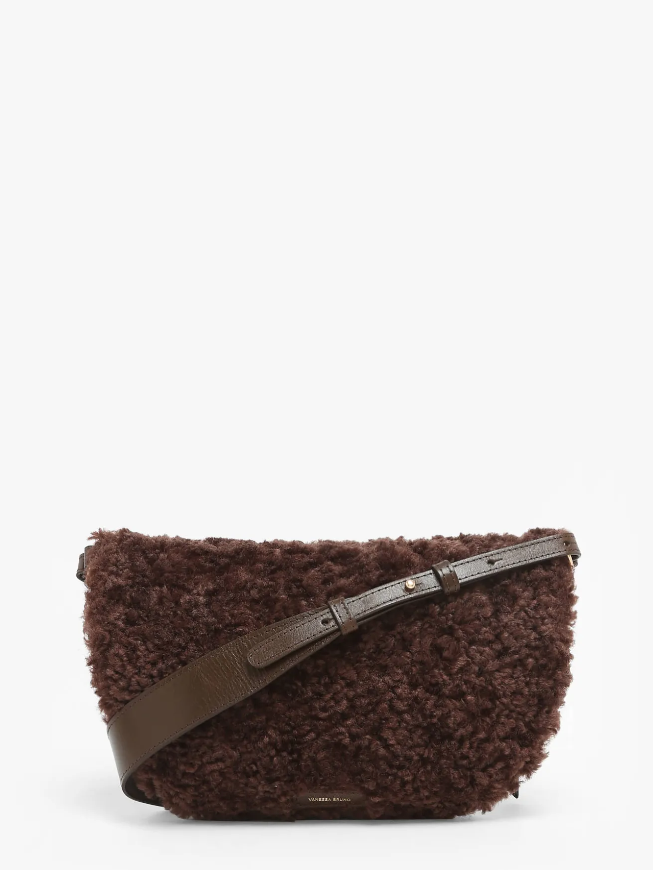 Sac banane Othilia cuir et shearling VANESSA BRUNO