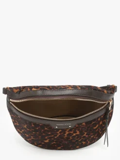 Sac banane Othilia Léopard cuir VANESSA BRUNO